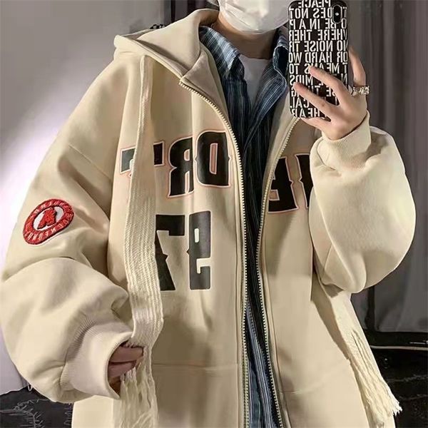 spring and autumn american retro oversize sweater women thin section loose and lazy wind bf hong kong style chic zipper jacket 220817, Black
spring and autumn american retro oversize sweater women thin section loose and lazy wind bf hong kong style chic zipper jacket 220817, Black