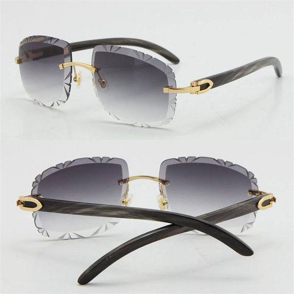 rimless original marbled black buffalo horn sunglasses t8200762 diamond cut carved lens large square sun glasses whole 256o, White;black
rimless original marbled black buffalo horn sunglasses t8200762 diamond cut carved lens large square sun glasses whole 256o, White;black