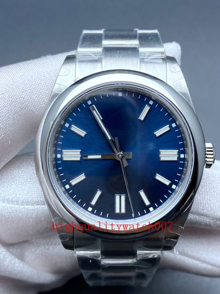 classic series men's watches blue dial 41mm 124300 stainless steel bracelet eta 2813 movement automatic watches for men running wristwa, Slivery;brown
classic series men's watches blue dial 41mm 124300 stainless steel bracelet eta 2813 movement automatic watches for men running wristwa, Slivery;brown