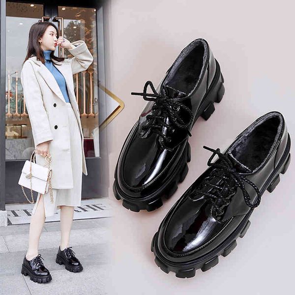 sandals super fire net red liu wen same leather thick soled shoes high muffin college style english small 4z3w, Black
sandals super fire net red liu wen same leather thick soled shoes high muffin college style english small 4z3w, Black