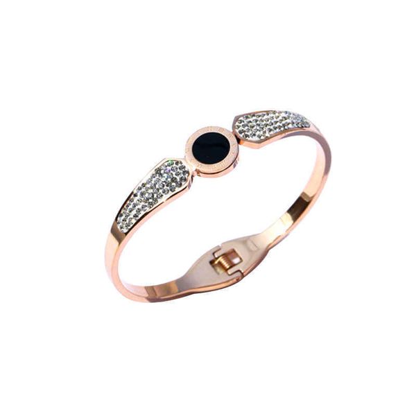 mud drill zircon titanium steel black round bracelet corrosion roman numeral stainless spring
mud drill zircon titanium steel black round bracelet corrosion roman numeral stainless spring
