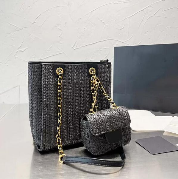sw 2022ss luxury designer womens raffia beach bags with classic mini flap coin purse large capacity valentine chain gold metal hardware shou
sw 2022ss luxury designer womens raffia beach bags with classic mini flap coin purse large capacity valentine chain gold metal hardware shou