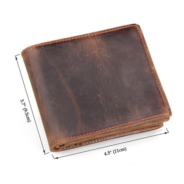 wallets crazy horse genuine leather men's with coin pocket vintage male short purse function men card holders brownwallets, Red;black
wallets crazy horse genuine leather men's with coin pocket vintage male short purse function men card holders brownwallets, Red;black
