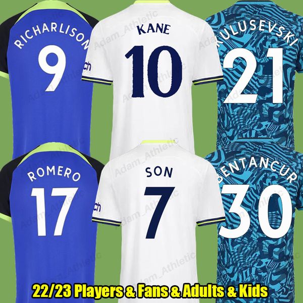 kane richarlison soccer jerseys 22 23 son kulusevski bentancur football shirts player version perisic sessegnon romero sanchez hojbjerg luca, Black;yellow
kane richarlison soccer jerseys 22 23 son kulusevski bentancur football shirts player version perisic sessegnon romero sanchez hojbjerg luca, Black;yellow