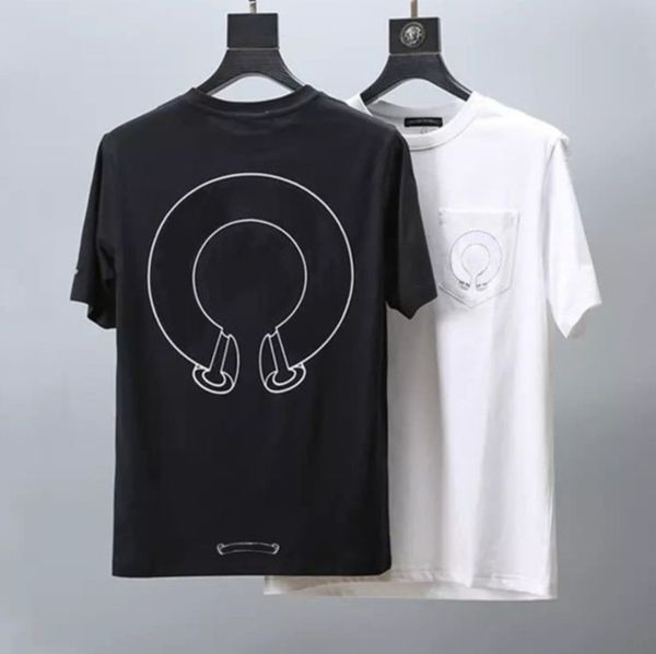 men's ch loose summer classic designer t shirts short sleeves letter horseshoe sanskrit cross print sweatshirts t-shirts woman tees 9ms, White;black
men's ch loose summer classic designer t shirts short sleeves letter horseshoe sanskrit cross print sweatshirts t-shirts woman tees 9ms, White;black