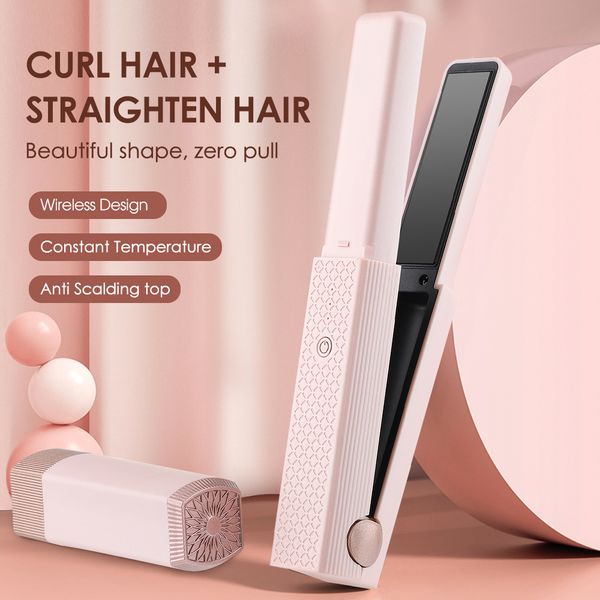 2 in 1 hair straightener curler flat iron mini wireless fast heat 3 modes adjustment thermal ceramic tourmaline ionic hair ironn
2 in 1 hair straightener curler flat iron mini wireless fast heat 3 modes adjustment thermal ceramic tourmaline ionic hair ironn