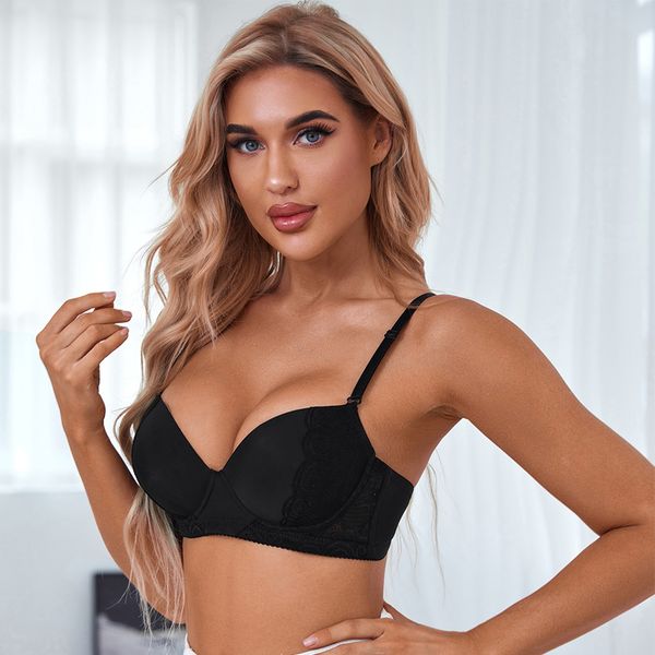 lace women's fashion steel band bra thin high elastic breathable gathering bra b6084., Red;black
lace women's fashion steel band bra thin high elastic breathable gathering bra b6084., Red;black