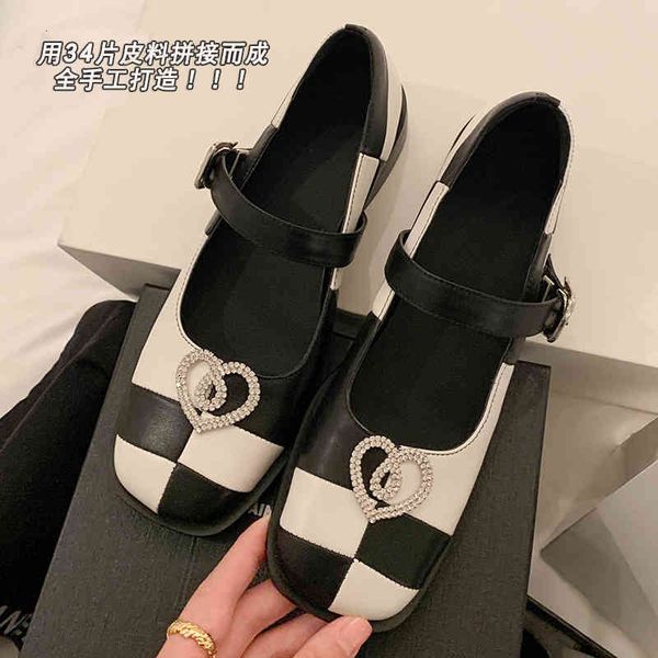 boots love mary jane single shoes women's genuine leather spring one button flat checkerboard hollow sandals wcfd, Black
boots love mary jane single shoes women's genuine leather spring one button flat checkerboard hollow sandals wcfd, Black
