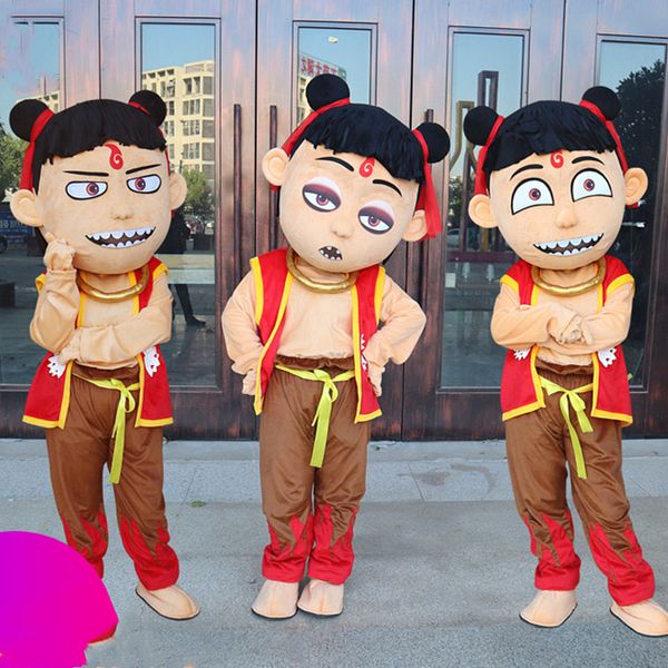 mascot doll costume 2019 new movie chinese anime ne zha mascot costume fancy dress outfit anime mascot costumes gift for halloween par, Red;yellow
mascot doll costume 2019 new movie chinese anime ne zha mascot costume fancy dress outfit anime mascot costumes gift for halloween par, Red;yellow