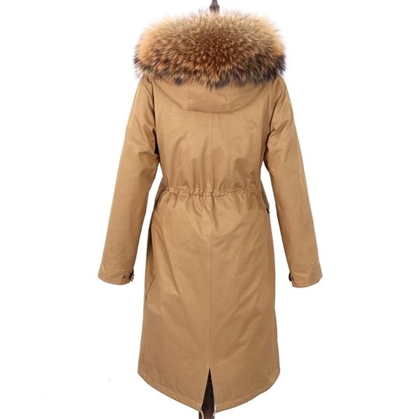 new real fur coat winter jacket women parkas waterproof real fur liner natural raccoon fur collar detachable outerwear 201112, Black
new real fur coat winter jacket women parkas waterproof real fur liner natural raccoon fur collar detachable outerwear 201112, Black