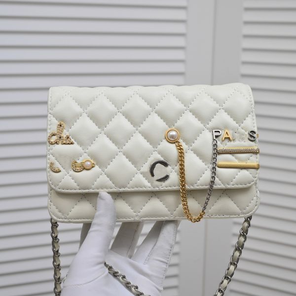22ss latest c f micro chapter bag women's mini flip sheep quilted fortune bag gold letter hardware this matelasse chain shoulder wallet
22ss latest c f micro chapter bag women's mini flip sheep quilted fortune bag gold letter hardware this matelasse chain shoulder wallet