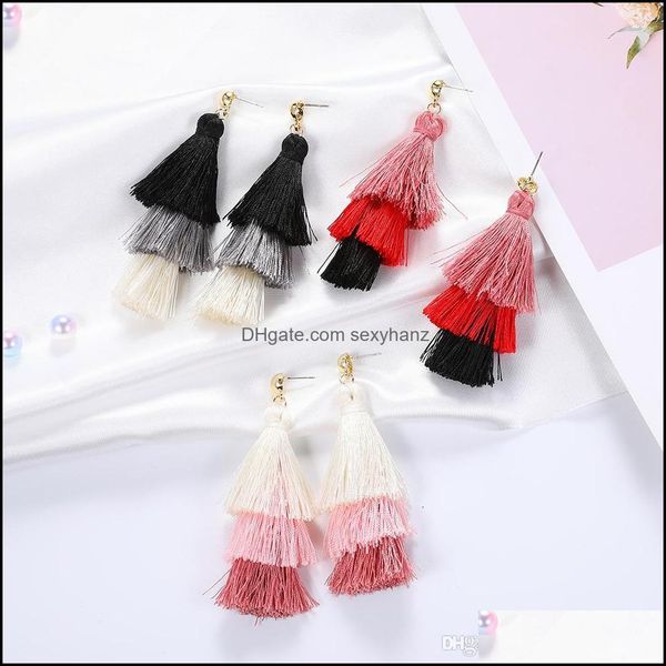 dangle chandelier earrings jewelry handmade layered tassel bohemia style colorf long earring for women girls summer beach gift drop delive, Silver
dangle chandelier earrings jewelry handmade layered tassel bohemia style colorf long earring for women girls summer beach gift drop delive, Silver