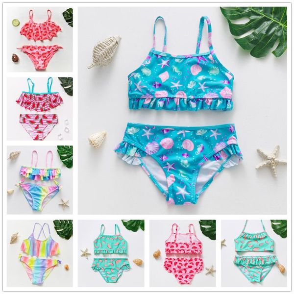 women's swimwear two pieces children's swim suits bathing suit toddler baby girls bikini sets 2022 kids beachwear biquini infantil, White;black
women's swimwear two pieces children's swim suits bathing suit toddler baby girls bikini sets 2022 kids beachwear biquini infantil, White;black