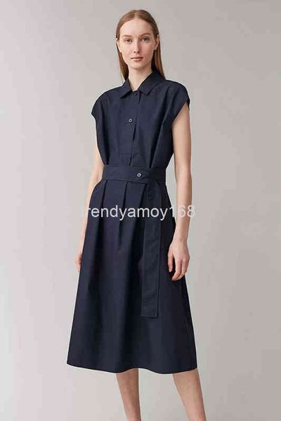 casual dresses cos style 21 dark blue belt shirt collar dress women's waist is slim and skirt, Black;gray
casual dresses cos style 21 dark blue belt shirt collar dress women's waist is slim and skirt, Black;gray