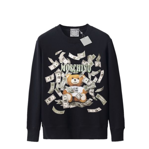 autumn men's sweater sweatshirt bear hooded island sweater european and american fashion badge long sleeve hip-hop s25, Black
autumn men's sweater sweatshirt bear hooded island sweater european and american fashion badge long sleeve hip-hop s25, Black