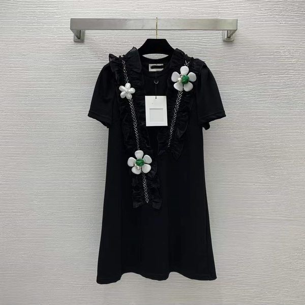 2022 summer autumn o neck short sleeve print fashion milan runway dress designer dress brand same style dress 0618-24, Black;pink
2022 summer autumn o neck short sleeve print fashion milan runway dress designer dress brand same style dress 0618-24, Black;pink