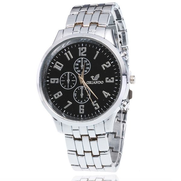 new fashion men watch orlando sport quartz hours date hand wristwatches luxury clock stainless steel band watches business gifts, Slivery;brown
new fashion men watch orlando sport quartz hours date hand wristwatches luxury clock stainless steel band watches business gifts, Slivery;brown