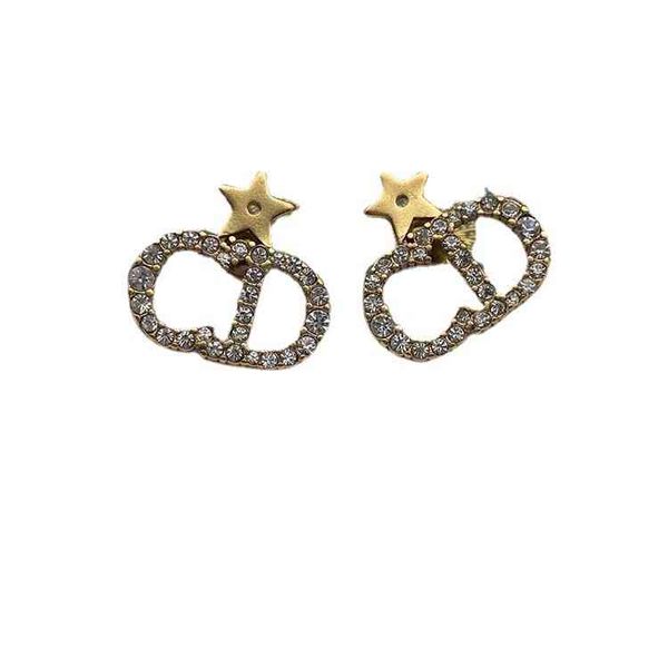 nose full brilliant diamonds jewelry five pointed star 925 silver needle earrings, Black
nose full brilliant diamonds jewelry five pointed star 925 silver needle earrings, Black