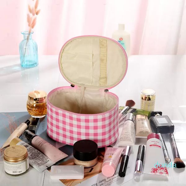 designer-grid cosmetic zipper handbag fashion travel poratble wash bags handbag multi-function storage bags
designer-grid cosmetic zipper handbag fashion travel poratble wash bags handbag multi-function storage bags