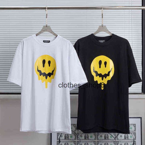 european and american balencaigass fashion t shirts men's sweaters hoodies correct version 2022ss new trend paris melting smiling, White;black
european and american balencaigass fashion t shirts men's sweaters hoodies correct version 2022ss new trend paris melting smiling, White;black