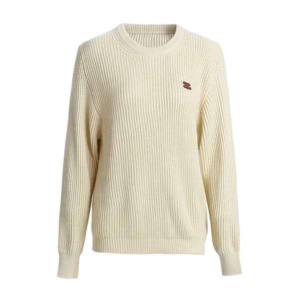 harleyfashion fall winter warm wool blend khaki loose russian style all-match quality solid knitting elastic casual sweaters lj201114, White;black
harleyfashion fall winter warm wool blend khaki loose russian style all-match quality solid knitting elastic casual sweaters lj201114, White;black