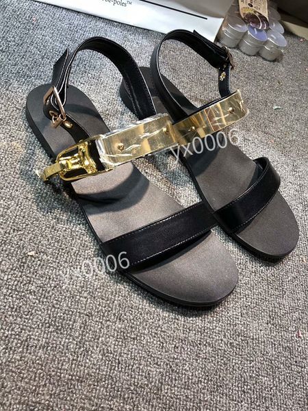 classic fashion men women velcro sandals original style luxury designer brand men's women's summer casual thick sole genuine leath, Black
classic fashion men women velcro sandals original style luxury designer brand men's women's summer casual thick sole genuine leath, Black