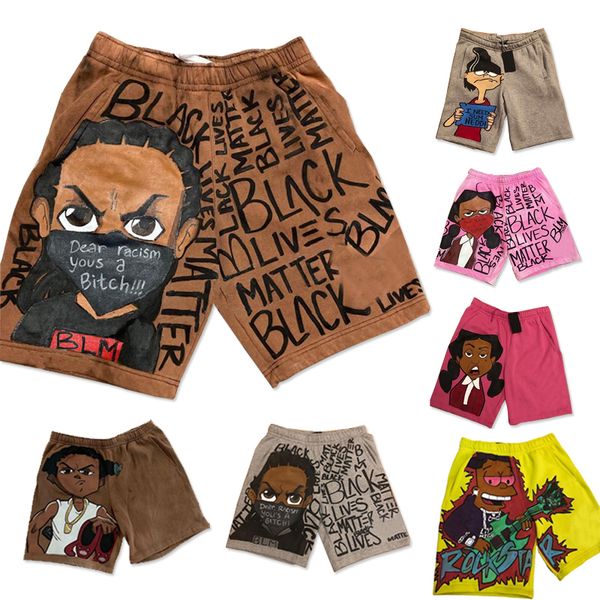 cartoon shorts summer mens cotton letter print with tag mens cartoon shorts for men, White;black
cartoon shorts summer mens cotton letter print with tag mens cartoon shorts for men, White;black