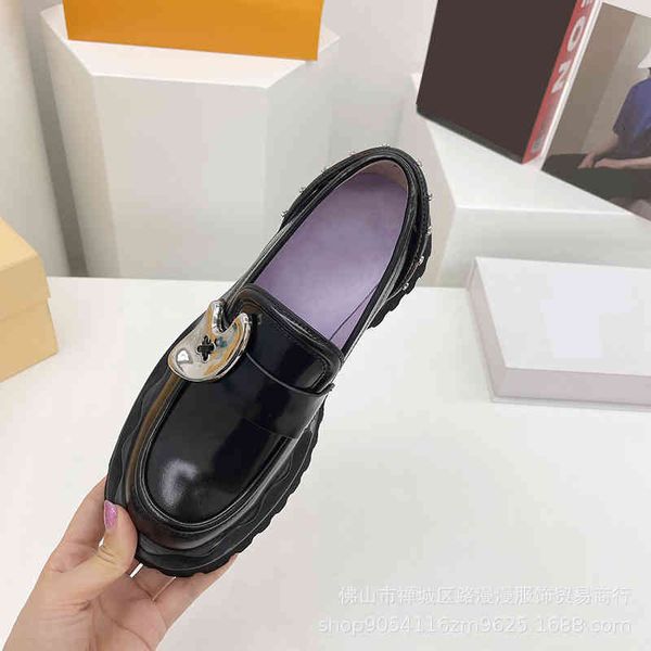 dress shoes cloud buckle single shoes muffin bottom black lying down thick metal lefu leather women's british sweet cool
dress shoes cloud buckle single shoes muffin bottom black lying down thick metal lefu leather women's british sweet cool