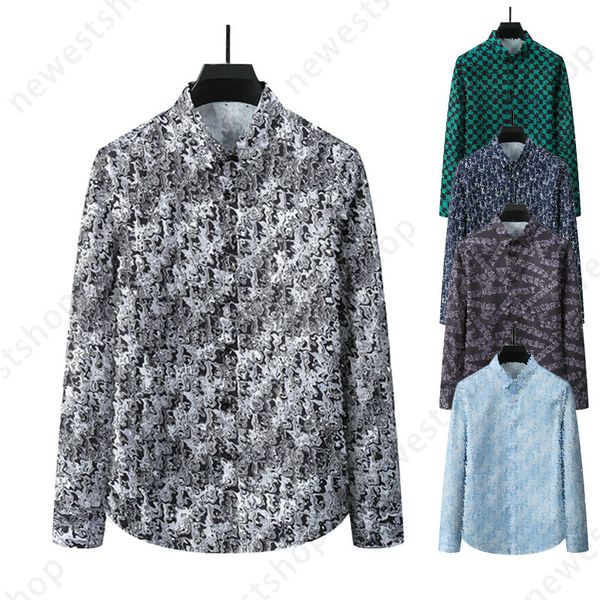 men's designer luxury dress shirts silk luxury clothes long sleeve shows letter flowers paris print casual summer collar mix colors 3xl, White;black
men's designer luxury dress shirts silk luxury clothes long sleeve shows letter flowers paris print casual summer collar mix colors 3xl, White;black