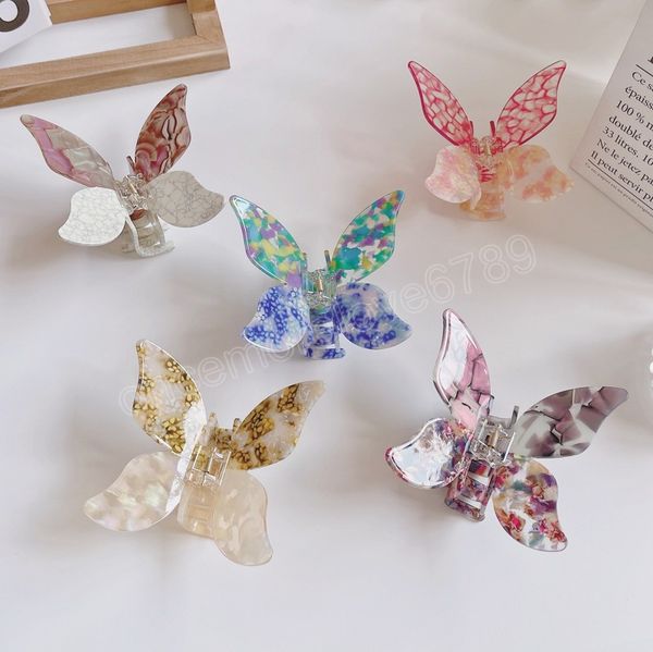 colorful butterfly shape clamps korean acetate hair claw women girls fashion bath ponytail hair clip headwear large 11cm, Slivery;golden
colorful butterfly shape clamps korean acetate hair claw women girls fashion bath ponytail hair clip headwear large 11cm, Slivery;golden