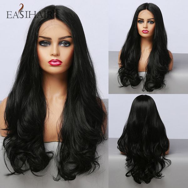 lx brand long black lace front wigs with baby hair synthetic wigs for black women wave high density heat resistant lace wigsfactory direct
lx brand long black lace front wigs with baby hair synthetic wigs for black women wave high density heat resistant lace wigsfactory direct