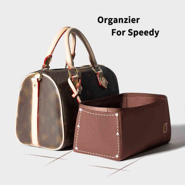 for speedy quality nylon insert bag organizer makeup women's fashion handbag shaper travel inner purse portable cosmetic bags 220527
for speedy quality nylon insert bag organizer makeup women's fashion handbag shaper travel inner purse portable cosmetic bags 220527