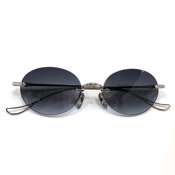 oval round sunglasses rimless silver grey smoke men women sun shades glasses sonnenbrille gafa de sol uv400 protection eyewear with case, White;black
oval round sunglasses rimless silver grey smoke men women sun shades glasses sonnenbrille gafa de sol uv400 protection eyewear with case, White;black