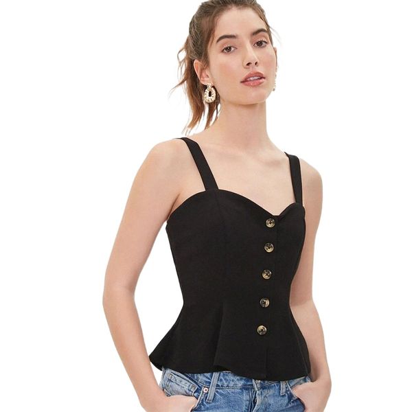 european and american women's condole belt slim jacket fashion wear sleeveless button i-shaped black vest o8cs#, White
european and american women's condole belt slim jacket fashion wear sleeveless button i-shaped black vest o8cs#, White