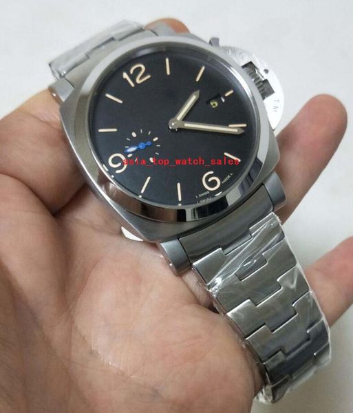 elling 2 styles 01316 men wristwatches 44mm black dial blue second 2555 movement 316l steel auto date mechanical automatic mens business wat, Slivery;brown
elling 2 styles 01316 men wristwatches 44mm black dial blue second 2555 movement 316l steel auto date mechanical automatic mens business wat, Slivery;brown