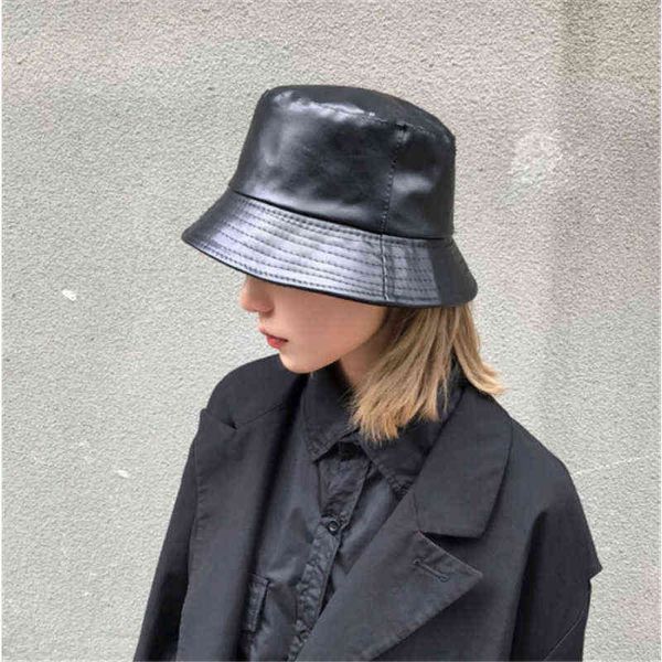 2021 new autumn winter bucket hat faux leather bucket cap men's and women's fashion panama pu fisherman hat y220702, Blue;gray
2021 new autumn winter bucket hat faux leather bucket cap men's and women's fashion panama pu fisherman hat y220702, Blue;gray