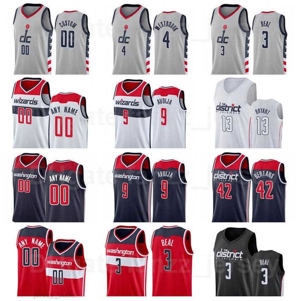 screen printed basketball russell westbrook jersey 4 bradley beal 3 thomas bryant 13 raul neto 19 davis bertans 42 red navy blue white, Black;red
screen printed basketball russell westbrook jersey 4 bradley beal 3 thomas bryant 13 raul neto 19 davis bertans 42 red navy blue white, Black;red