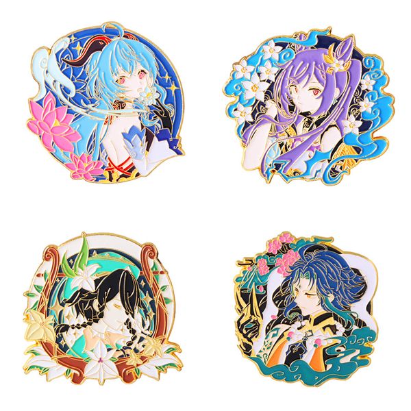 game collection genshin impact hard enamel pins badge clothes backpack decoration jewelry accessories gifts for friends, Blue
game collection genshin impact hard enamel pins badge clothes backpack decoration jewelry accessories gifts for friends, Blue