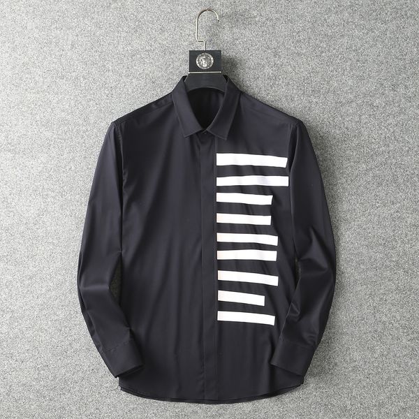 2022 brand designer mens shirts fashion casual long silk shirts business social fashions clothing black white size -xxxl, White;black
2022 brand designer mens shirts fashion casual long silk shirts business social fashions clothing black white size -xxxl, White;black