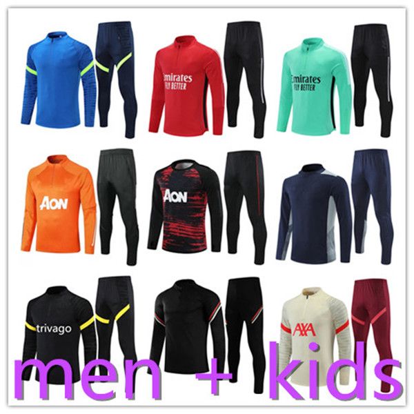 men kids soccer jerseys football training suits tracksuit kit survetement foot chandal futbol designers tracksuits jogging hombre ninos, Black
men kids soccer jerseys football training suits tracksuit kit survetement foot chandal futbol designers tracksuits jogging hombre ninos, Black
