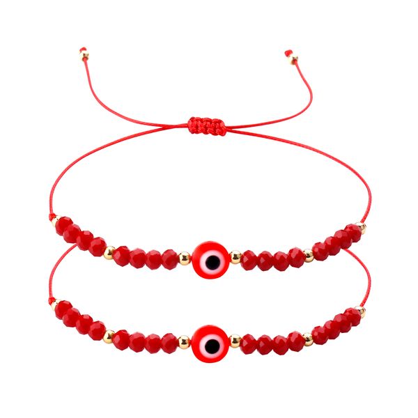 handmade red string evil bracelet chain link eye charm bracelets women blue eyes beads bring you lucky peaceful adjustable bracelets, Black
handmade red string evil bracelet chain link eye charm bracelets women blue eyes beads bring you lucky peaceful adjustable bracelets, Black
