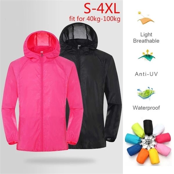 men women hiking jacket waterproof quick dry camping hunting clothes sun protective outdoor sports coats anti uv windbreaker 220719gx, Black;brown
men women hiking jacket waterproof quick dry camping hunting clothes sun protective outdoor sports coats anti uv windbreaker 220719gx, Black;brown