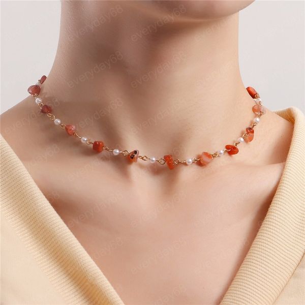 simple natural green stone chain necklace for women fashion statement choker necklaces jewelry, Golden;silver
simple natural green stone chain necklace for women fashion statement choker necklaces jewelry, Golden;silver