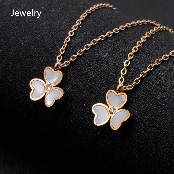 fashion brand clover pendant necklace stainless steel 3 leaf necklaces jewelry for women gift, Silver
fashion brand clover pendant necklace stainless steel 3 leaf necklaces jewelry for women gift, Silver