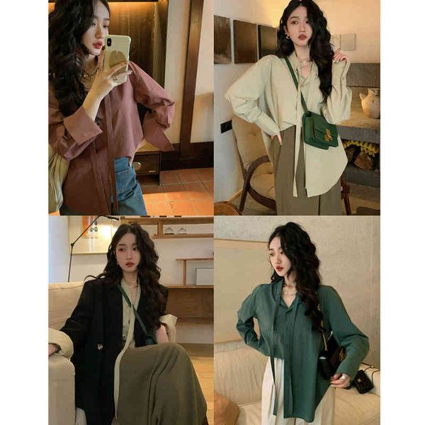 women's blouses & shirts french shirt women's design sense of minority spring and autumn 2022 foreign style gao class long sleeved, White
women's blouses & shirts french shirt women's design sense of minority spring and autumn 2022 foreign style gao class long sleeved, White