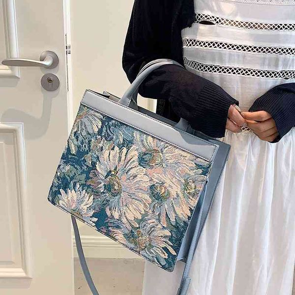 purses large capacity bag female new mori oil painting handbag versatile one shoulder tote bag mobile phone wallet
purses large capacity bag female new mori oil painting handbag versatile one shoulder tote bag mobile phone wallet