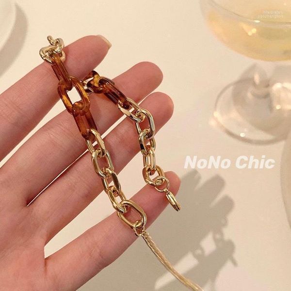 bracelets small sister gentle tie slicing gold port wind jewelry link inte22link chain, Black
bracelets small sister gentle tie slicing gold port wind jewelry link inte22link chain, Black
