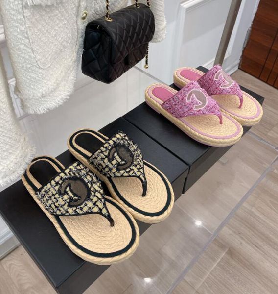 2022 luxury designer woven velcro sandals mesh upper women flip flop sheepskin lining straw slippers beach vacation party, Black
2022 luxury designer woven velcro sandals mesh upper women flip flop sheepskin lining straw slippers beach vacation party, Black