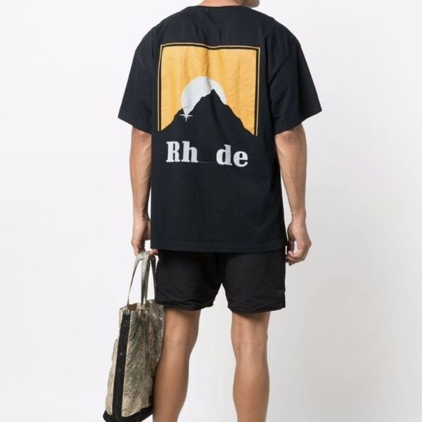 selling rhde men's ladies t-shirts classic sunset theme printed high street off shoulder round neck couple cotton short sleeves, White;black
selling rhde men's ladies t-shirts classic sunset theme printed high street off shoulder round neck couple cotton short sleeves, White;black