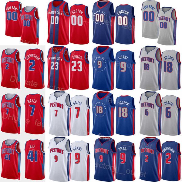 screen printed men kids women basketball cade cunningham jersey 2 jerami grant 9 killian hayes 7 saddiq bey 41 cory joseph 18 hamidou diallo, Black;red
screen printed men kids women basketball cade cunningham jersey 2 jerami grant 9 killian hayes 7 saddiq bey 41 cory joseph 18 hamidou diallo, Black;red